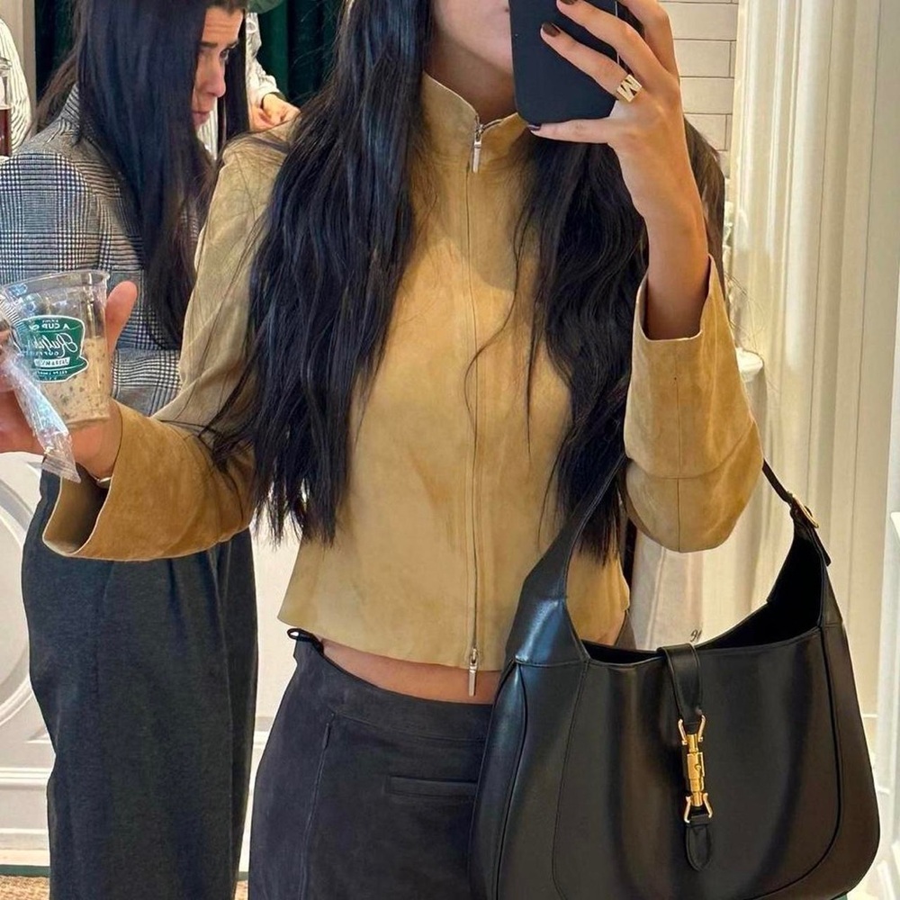 Suede Leather Jacket